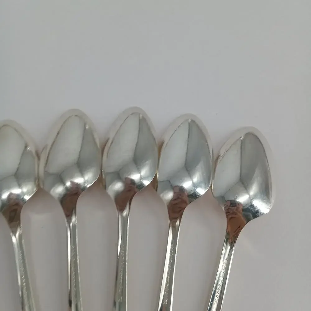 8X Tsp Oneida Prestige GRENOBLE Silverplate Teaspoons 1938 Flatware Silverware